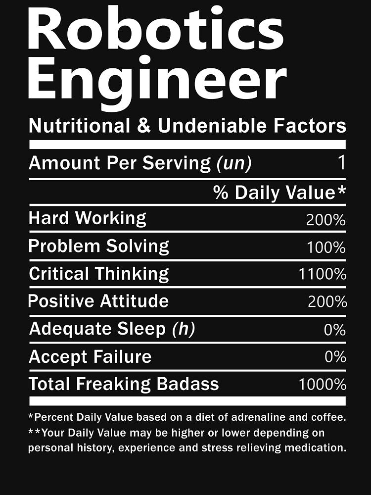 Robotics Engineer by ginawilliams39 T-Shirts, Hoodie, Sweatshirt | BlankRebels.com (Image 3)