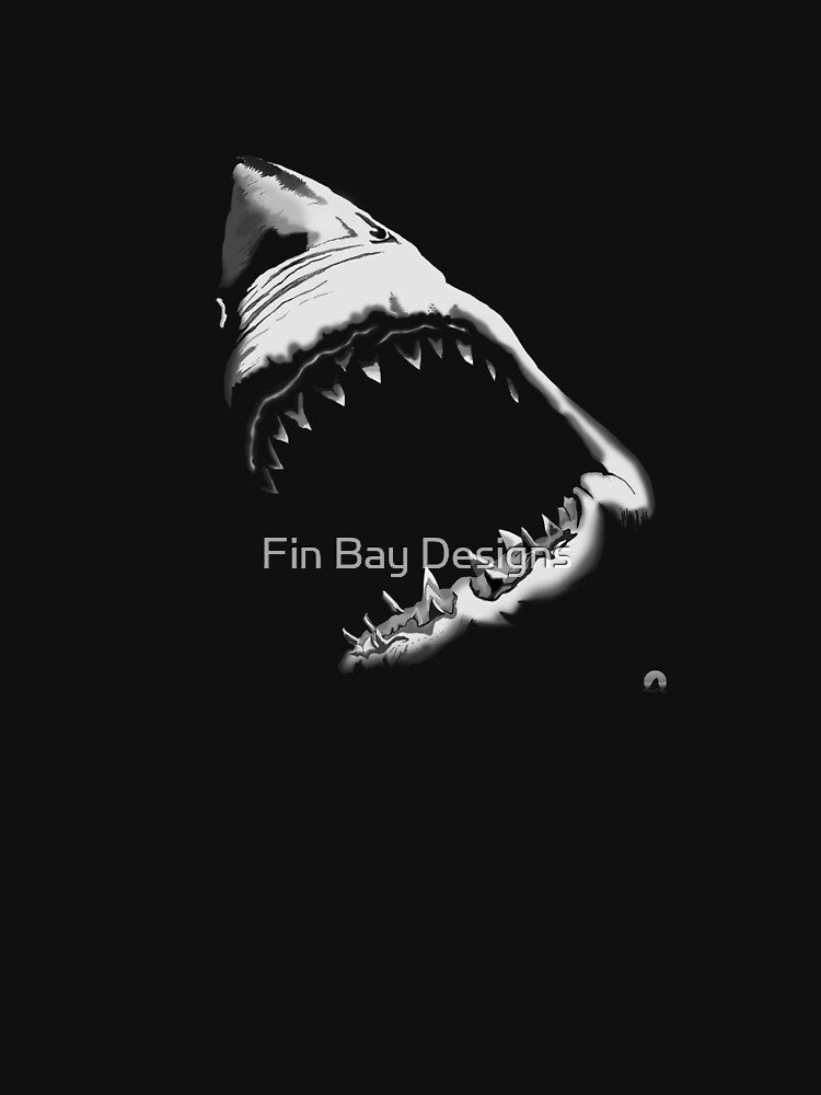 Jaws by Fin Bay Designs T-Shirts, Hoodie, Sweatshirt | BlankRebels.com (Image 3)