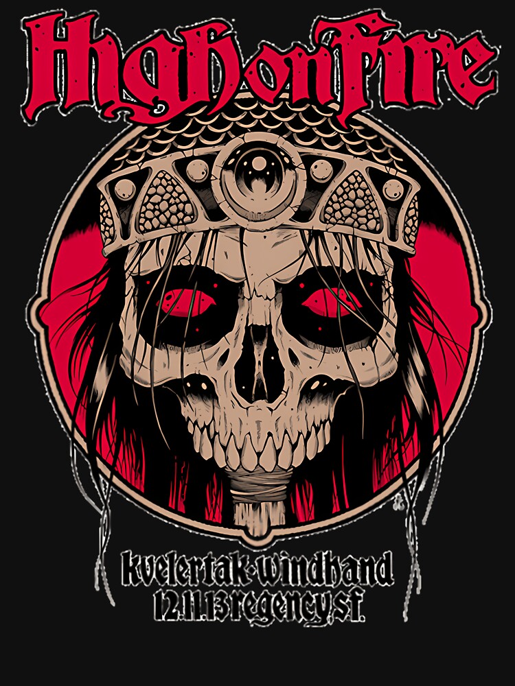 High On Fire by BitterbutterLa T-Shirts, Hoodie, Sweatshirt | BlankRebels.com (Image 3)
