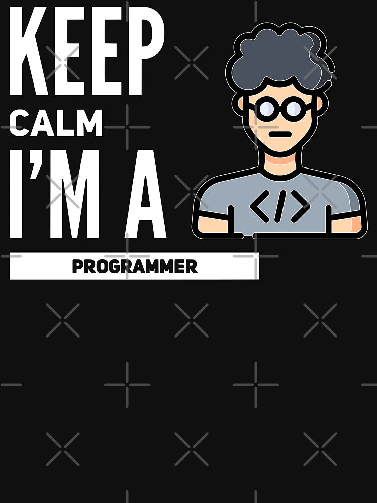 Keep Calm I'm A Programmer (color white) by Stornu2Ruedas T-Shirts, Hoodie, Sweatshirt | BlankRebels.com (Image 3)