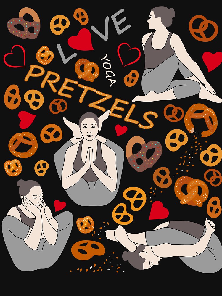 Love Yoga Pretzels T-Shirts, Hoodie, Sweatshirt