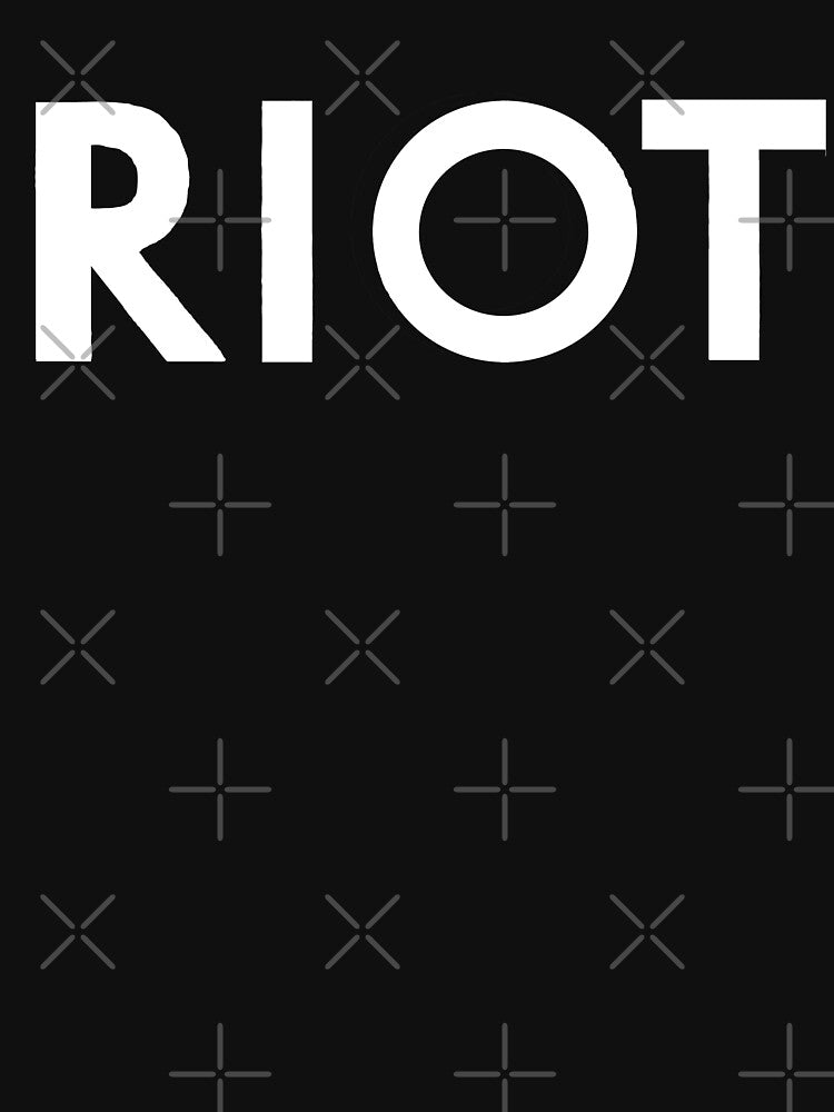 Mac's RIOT Shirt - Always Sunny (White Lettering) by MonkeysMouth