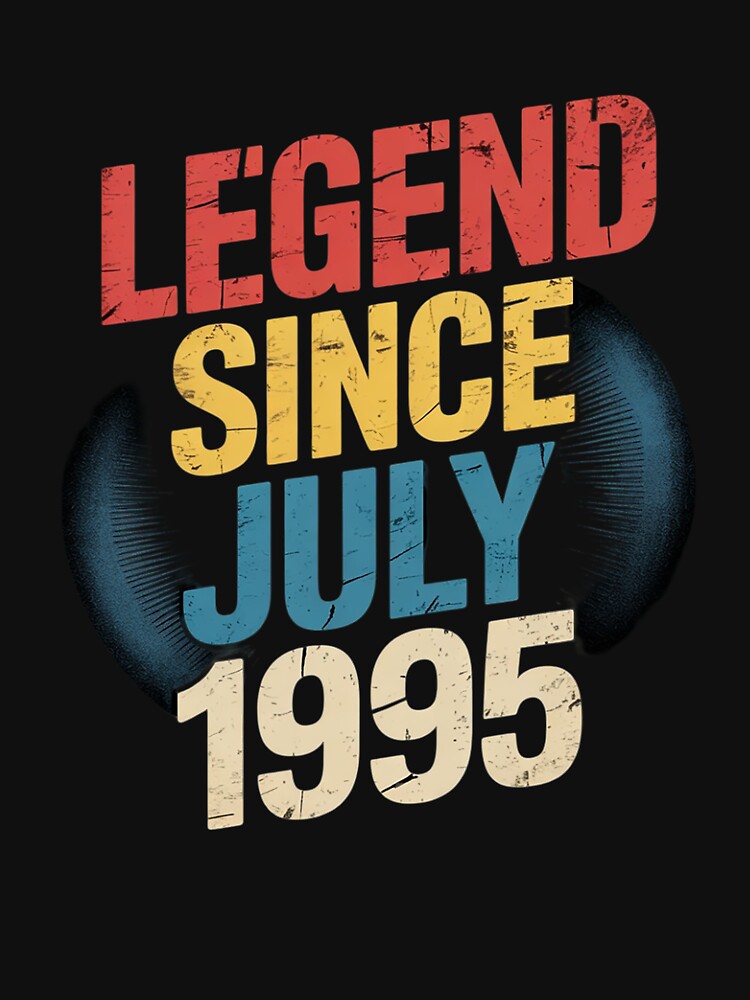 Legend 1995 30th Birthday for Men Women 30 Year Old by KonstanKoraner T-Shirts, Hoodie, Sweatshirt (Image 3)