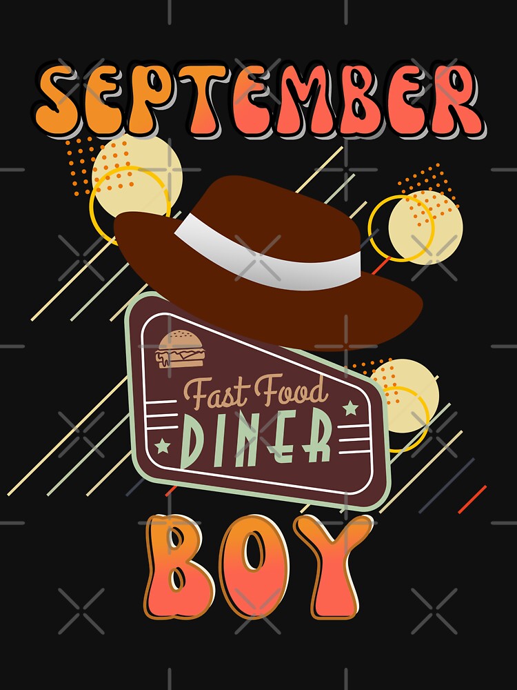 Retro September Boy Vintage Design by my-green-gecko T-Shirts, Hoodie, Sweatshirt | BlankRebels.com (Image 3)