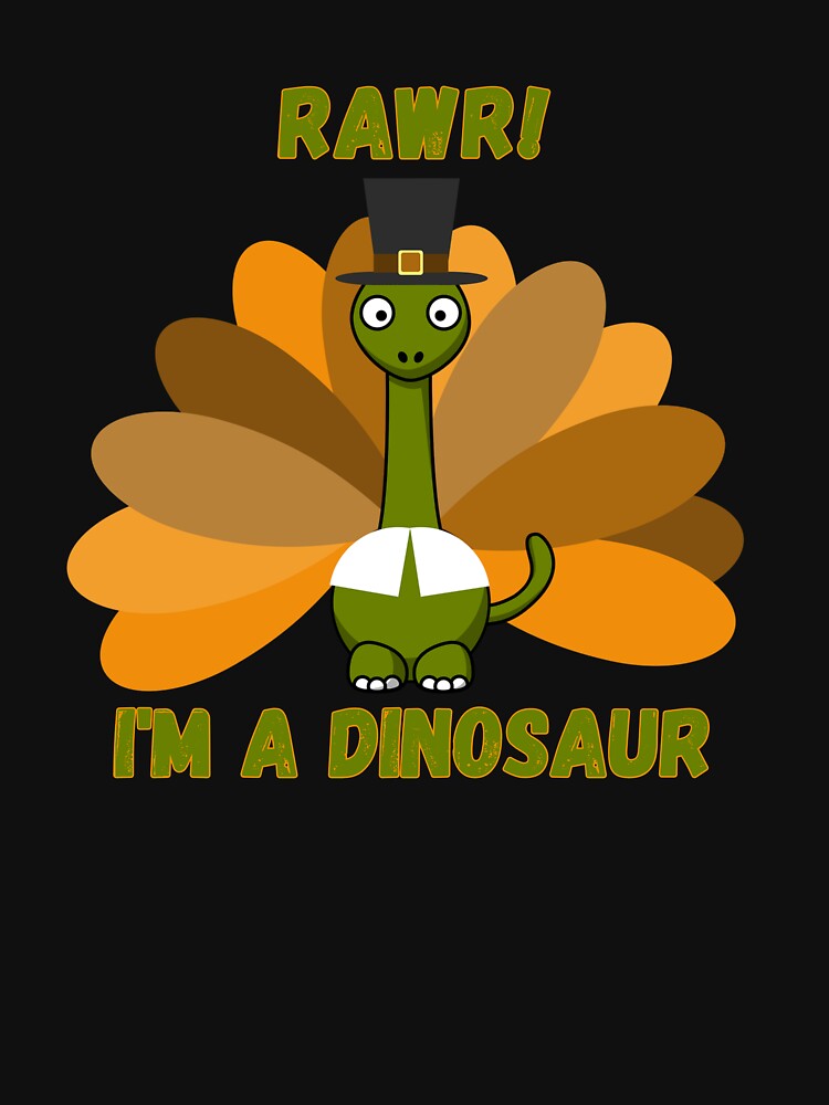 Rawr I'm a dinosaur by Ayalolo2020 T-Shirts, Hoodie, Sweatshirt | BlankRebels.com (Image 3)