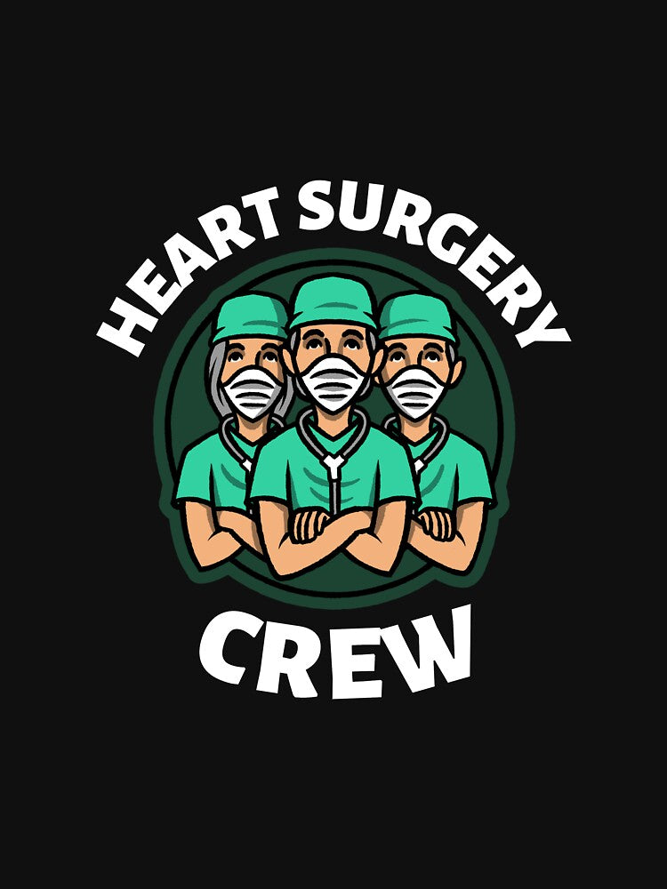 Heart Surgery Crew - CVOR/CICU/etc. Nurse Awesome by Fede Prints T-Shirts, Hoodie, Sweatshirt | BlankRebels.com (Image 3)