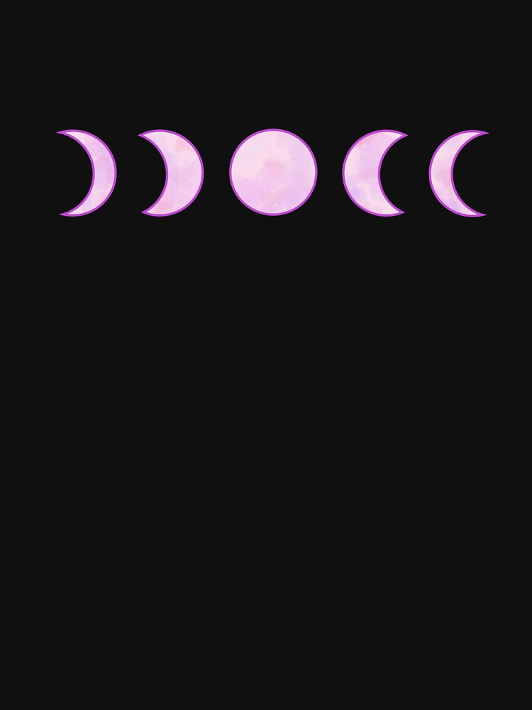 Pastel Moon Cycle by AryNecho T-Shirts, Hoodie, Sweatshirt | BlankRebels.com (Image 3)