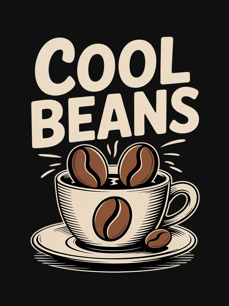 Cool Beans Coffee Caffeine Lover Novelty by joedavila T-Shirts, Hoodie, Sweatshirt | BlankRebels.com (Image 3)