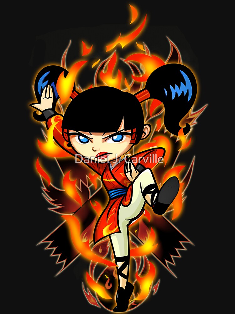 Kimiko Xiaolin Showdown Dragon of Fire by Daniel J. Carville T-Shirts, Hoodie, Sweatshirt | BlankRebels.com (Image 3)