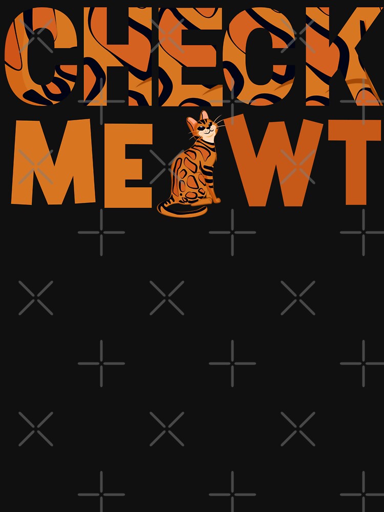 CHECK MEOWT - Funny Cat Pictures with Bengal Cat by FunnyCatsFam T-Shirts, Hoodie, Sweatshirt | BlankRebels.com (Image 3)