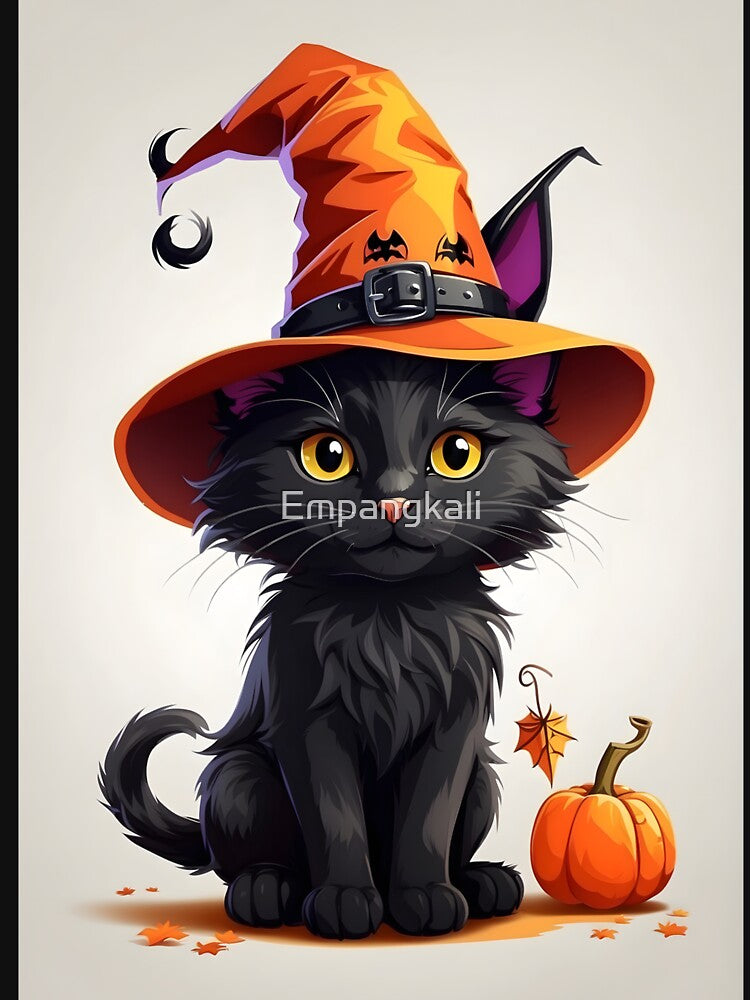Hallowen Cat Cute by Empangkali T-Shirts, Hoodie, Sweatshirt | BlankRebels.com (Image 3)