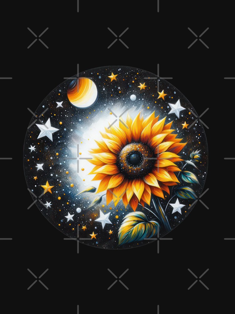 sunflower under the stars Botanical Beauty Floral Arrangements by Expressions-Sel T-Shirts, Hoodie, Sweatshirt (Image 3)