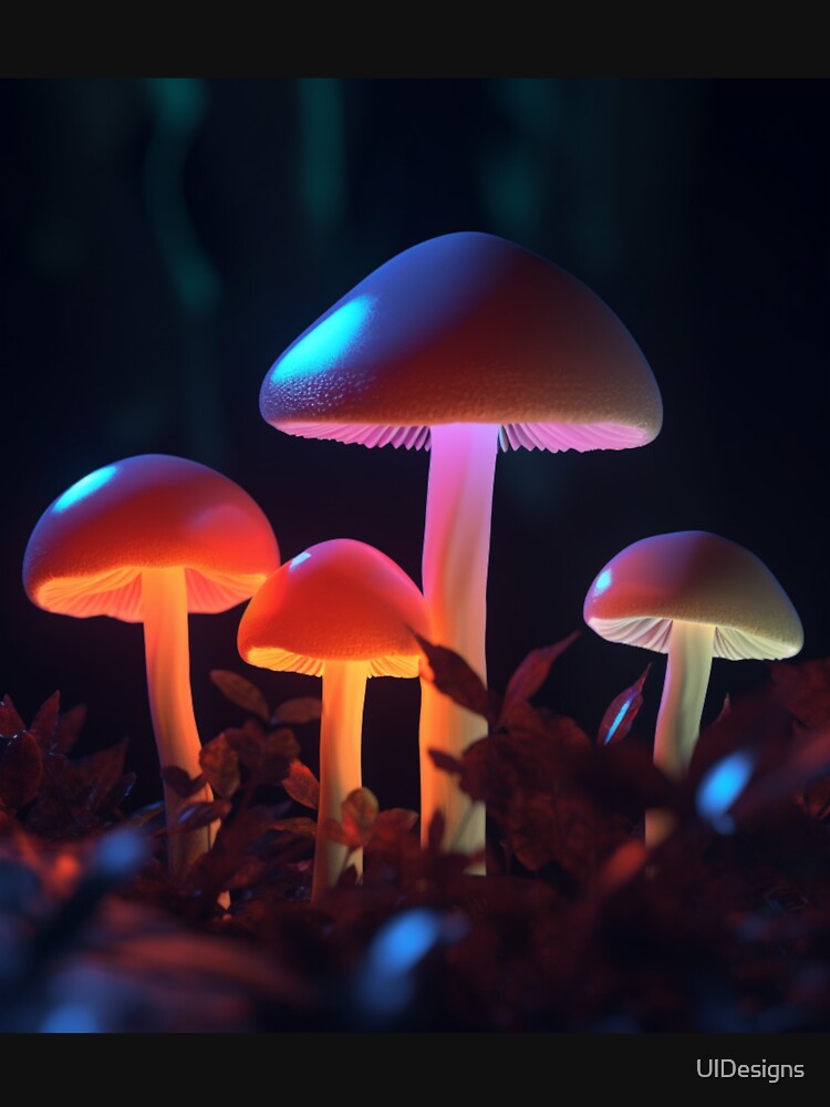 Night Time Mushrooms by UlDesigns T-Shirts, Hoodie, Sweatshirt | BlankRebels.com (Image 3)