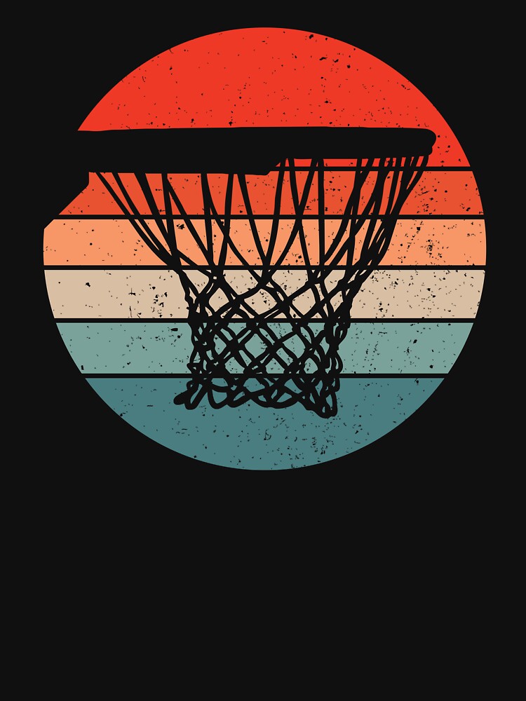 Vintage Basketball Gift - Basketball Lover by viunziameriza T-Shirts, Hoodie, Sweatshirt | BlankRebels.com (Image 3)