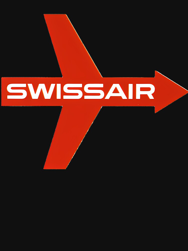 Swissair - airline - luggage by moondrawsstuff