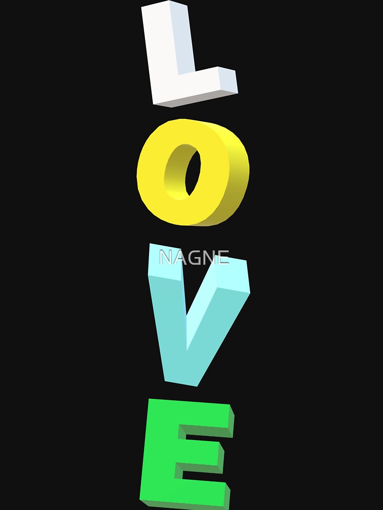 love by NAGNE T-Shirts, Hoodie, Sweatshirt | BlankRebels.com (Image 3)
