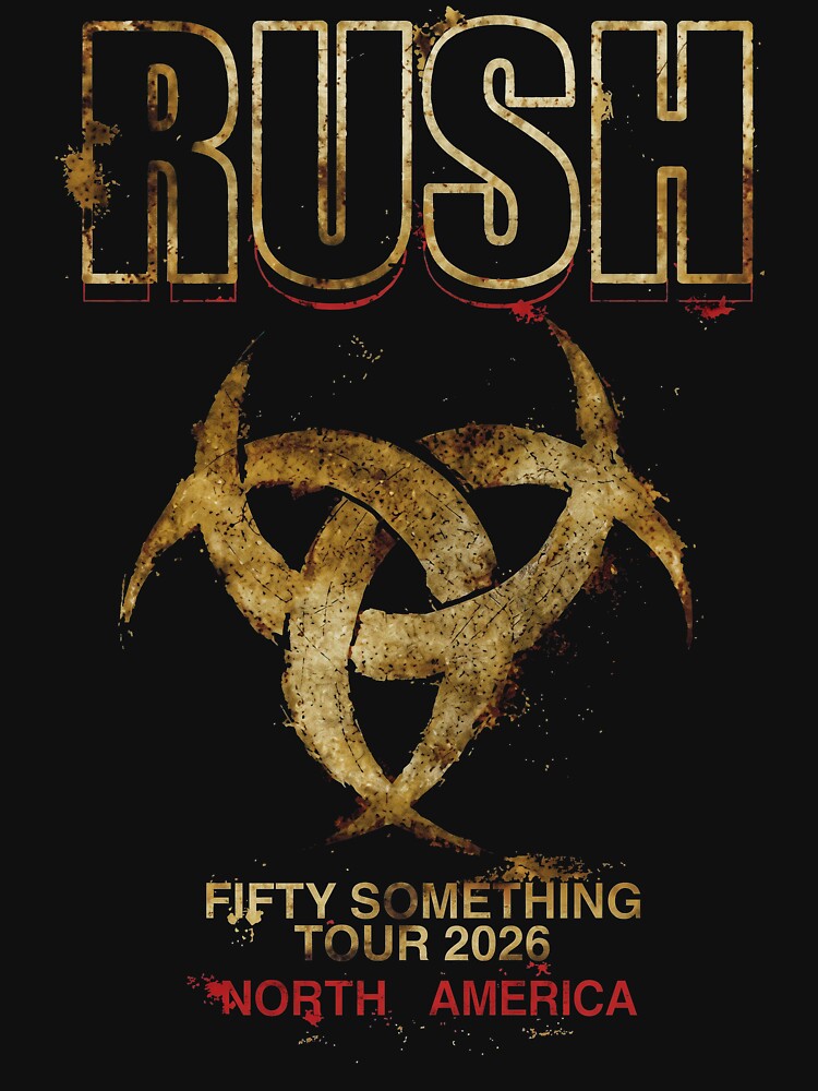 Rush Fifty Something Tour 2026 Retro by frazier-made