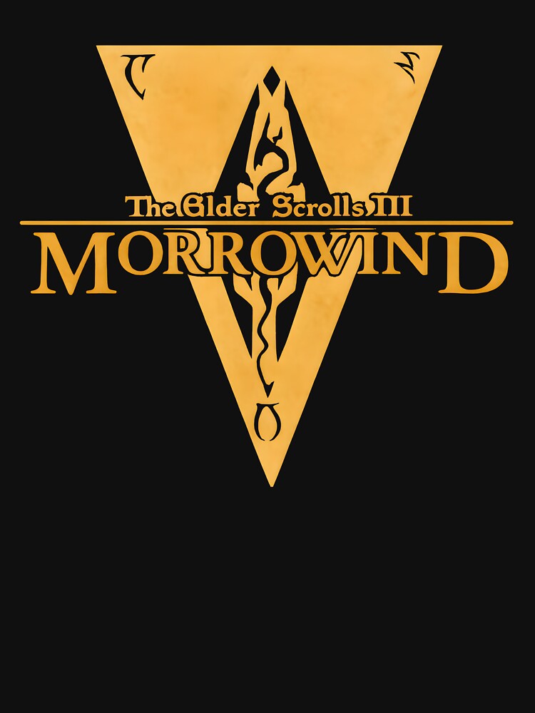 Morrowind Logo by My Artprintz T-Shirts, Hoodie, Sweatshirt | BlankRebels.com (Image 3)