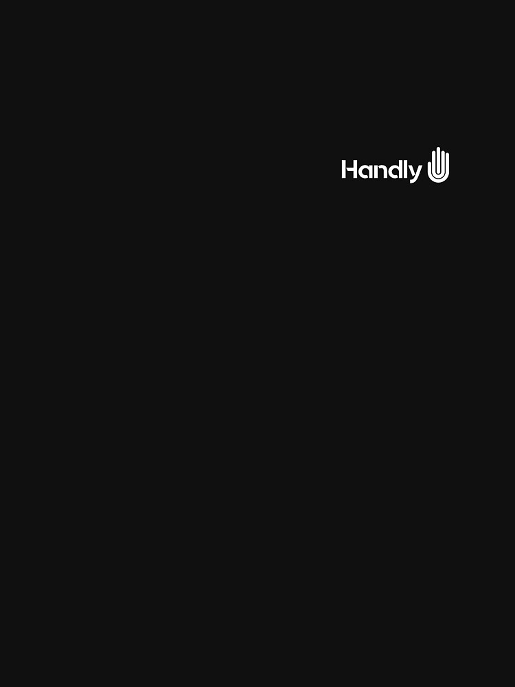 Handly White on Black by Handly