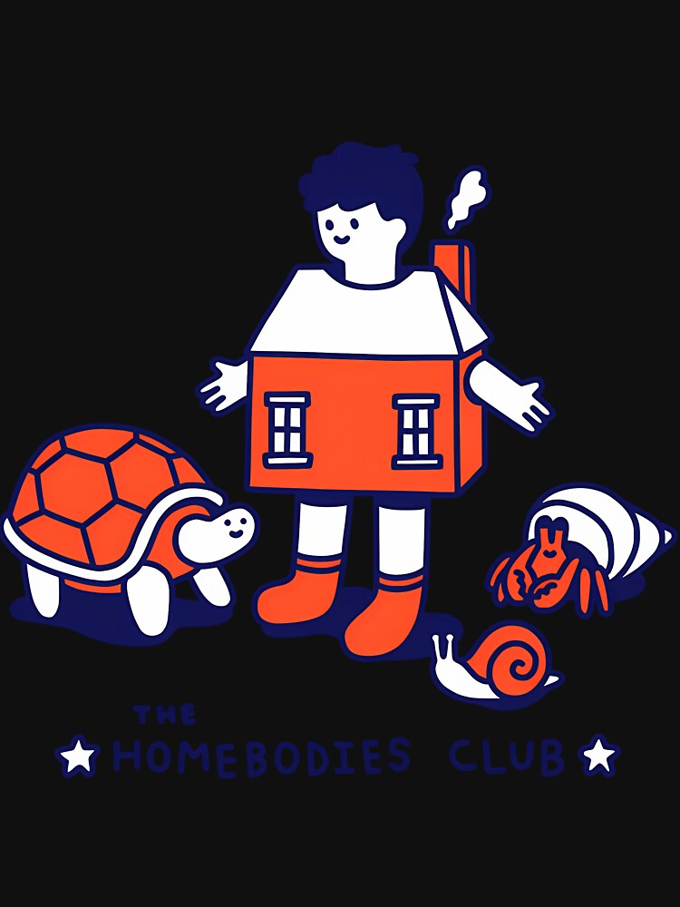 The Homebodies Club Introvert by ieevxgjdbzc98 T-Shirts, Hoodie, Sweatshirt | BlankRebels.com (Image 3)