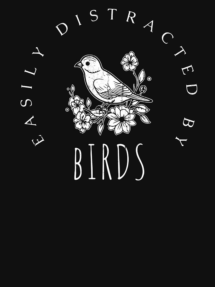 Easily Distracted By Birds by Charbolreta
