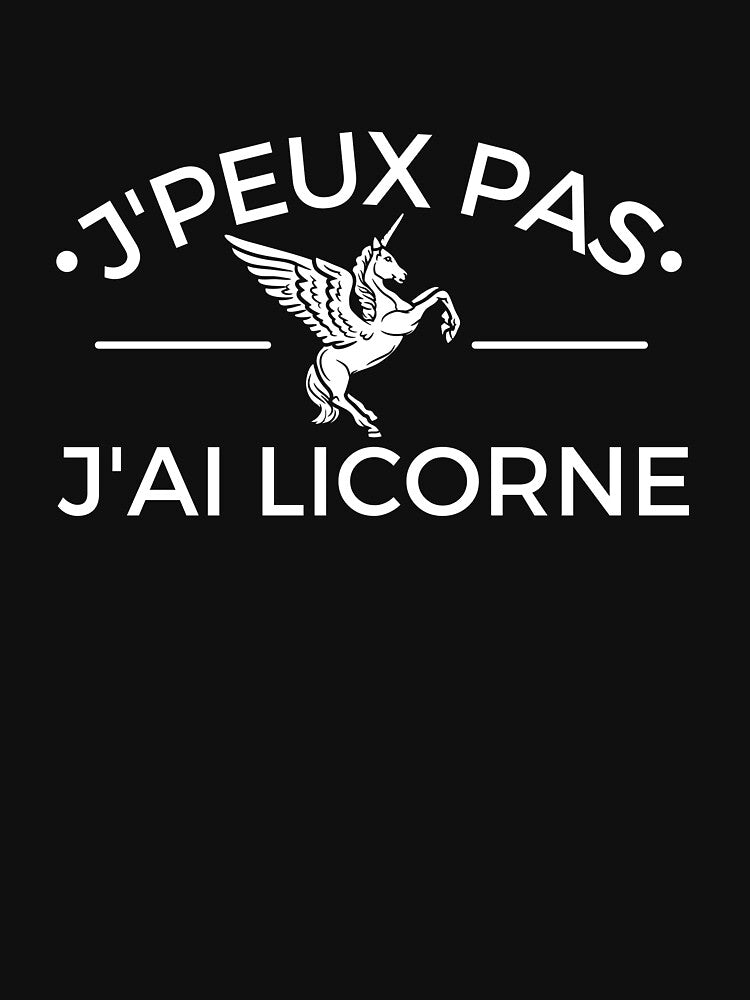 i can't i have unicorn by Stenline-France T-Shirts, Hoodie, Sweatshirt | BlankRebels.com (Image 3)