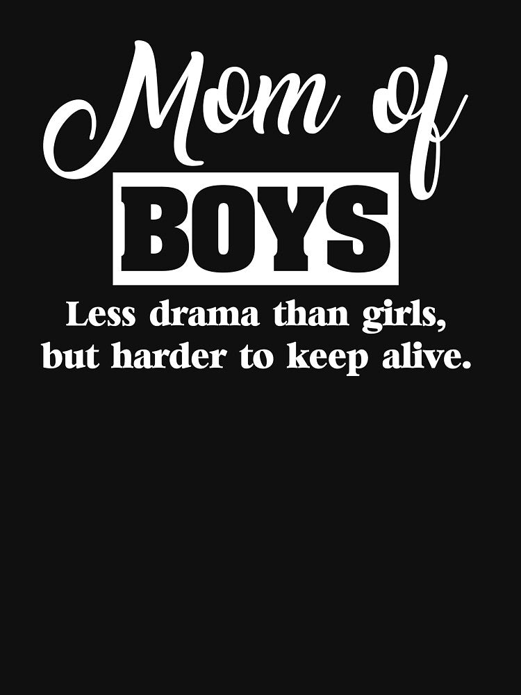 Mom Of Boys T-Shirt by liamoccia Hoodie, Sweatshirt | BlankRebels.com (Image 3)