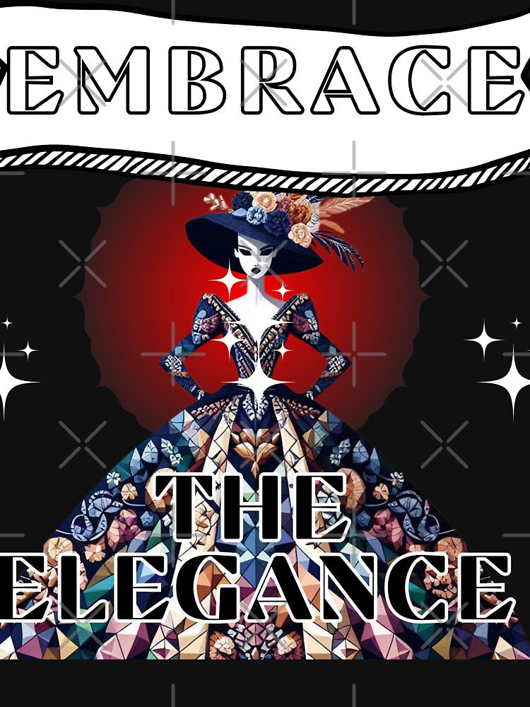 Embrace The Elegance - A fusion of Fashion by PrintPopShop T-Shirts, Hoodie, Sweatshirt | BlankRebels.com (Image 3)