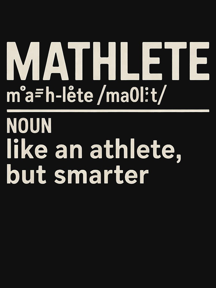 Mathlete Definition Nerd Geek Math Gifts Math by ForestMmost T-Shirts, Hoodie, Sweatshirt | BlankRebels.com (Image 3)