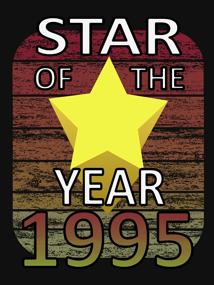 Star 1995 Birthday Shirt Legend by Svenniibee Hoodie, Sweatshirt | BlankRebels.com (Image 3)