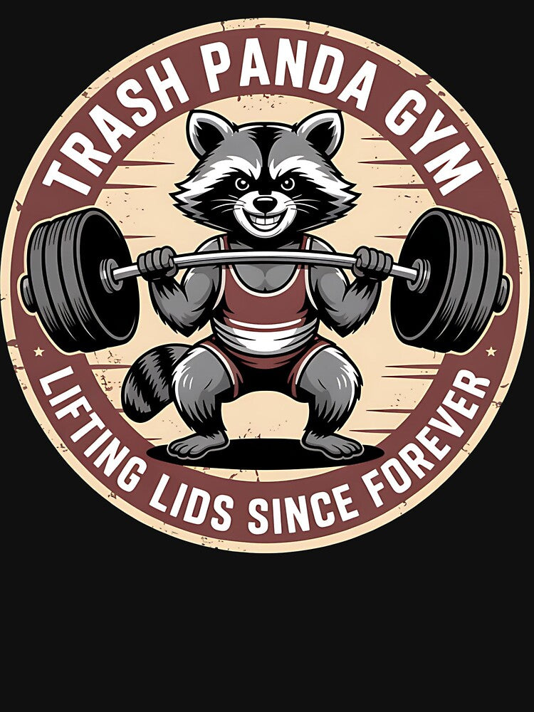 Trash gym - I love raccoon - Raccoon now - Free raccoon - Raccoon only - Live raccoon - Just do raccoon - Funky... (Image 3)
