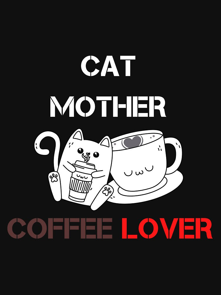 Cat mother coffee lover by kocakashop T-Shirts, Hoodie, Sweatshirt | BlankRebels.com (Image 3)