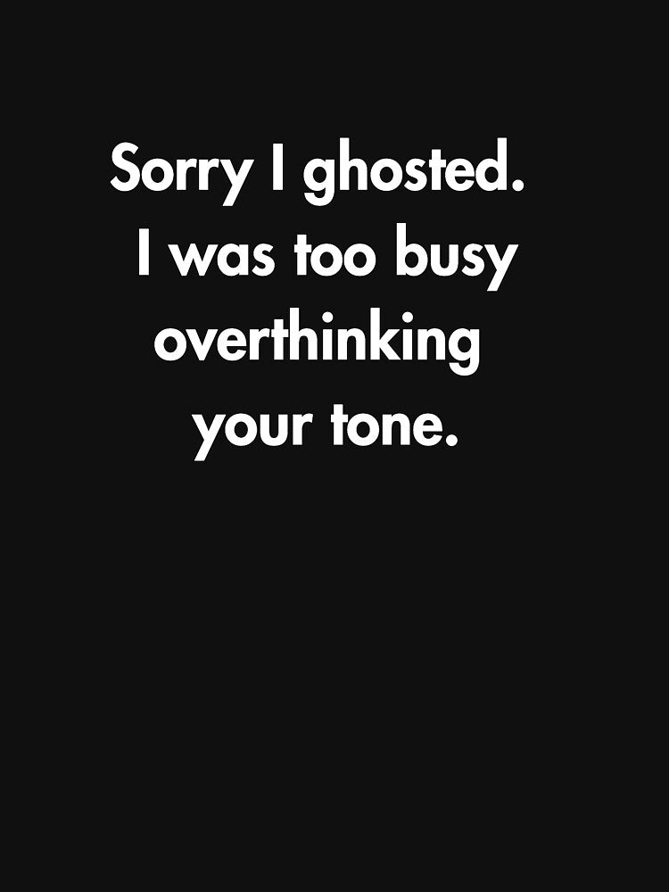 Overthinking Champion – Ghosted by Anxiety – Black by PsyFlow35 T-Shirts, Hoodie, Sweatshirt | BlankRebels.com (Image 3)