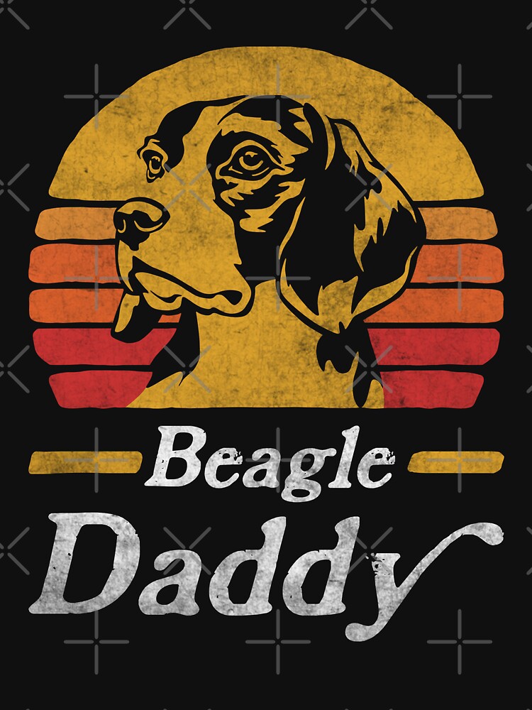 Retro Vintage Beagle Daddy by More Cute Dogs T-Shirts, Hoodie, Sweatshirt | BlankRebels.com (Image 2)