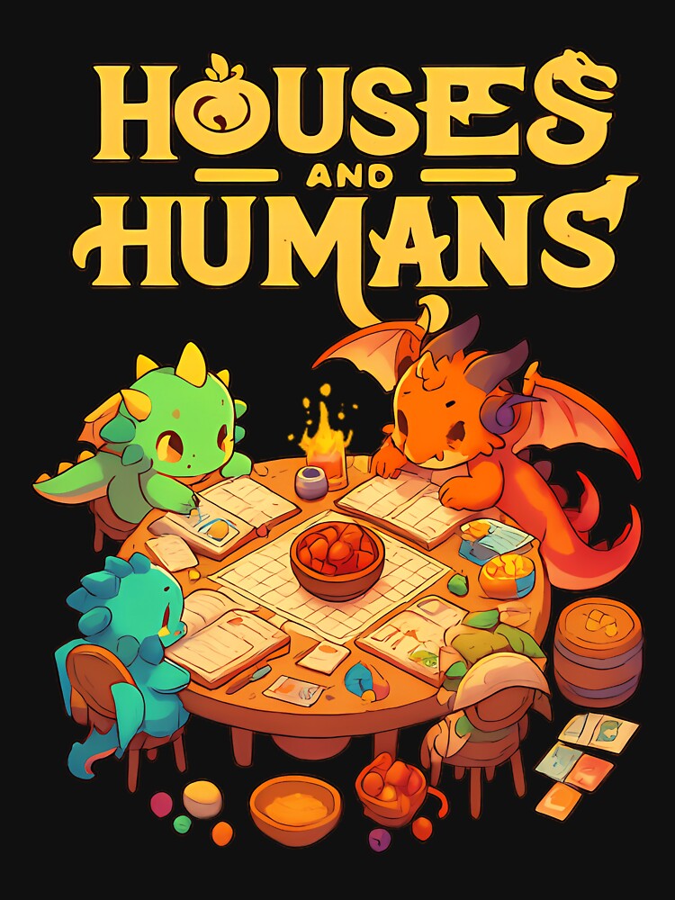 Gaming Houses Humans D And D by arielfrench240 T-Shirts, Hoodie, Sweatshirt | BlankRebels.com (Image 3)