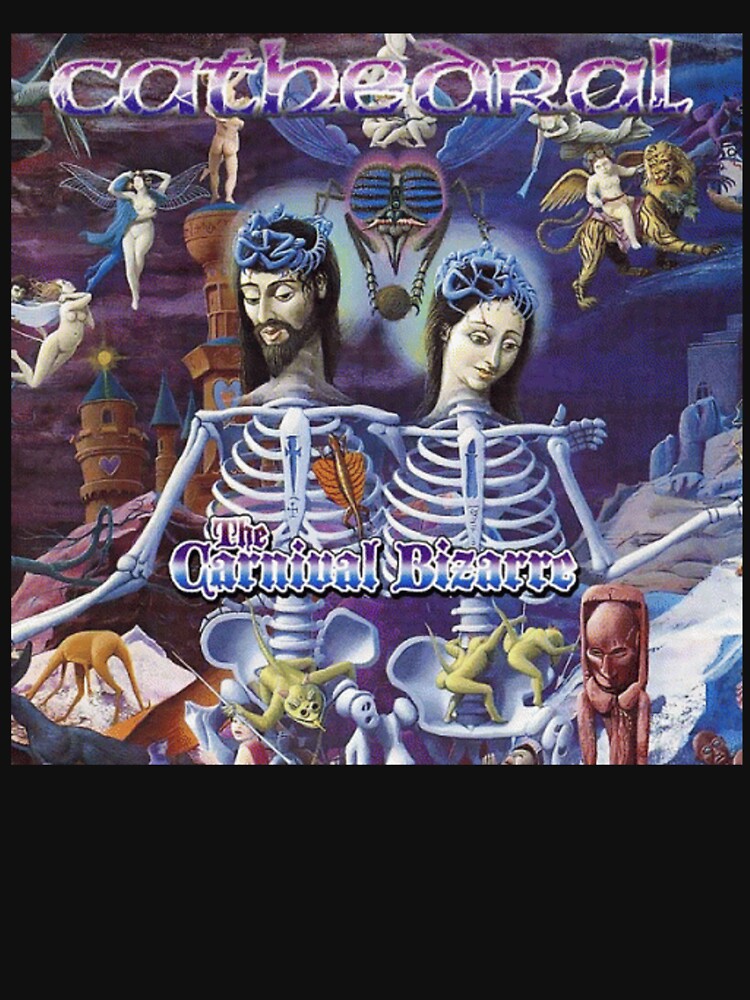 Cathedral - The Carnival Bizarre album 1995 by Elysmporium T-Shirts, Hoodie, Sweatshirt | BlankRebels.com (Image 3)
