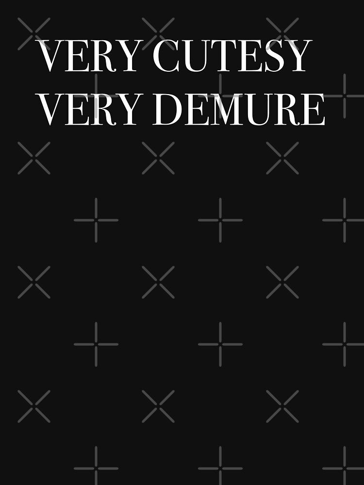 very cutesy very demure by moremattie T-Shirts, Hoodie, Sweatshirt | BlankRebels.com (Image 3)