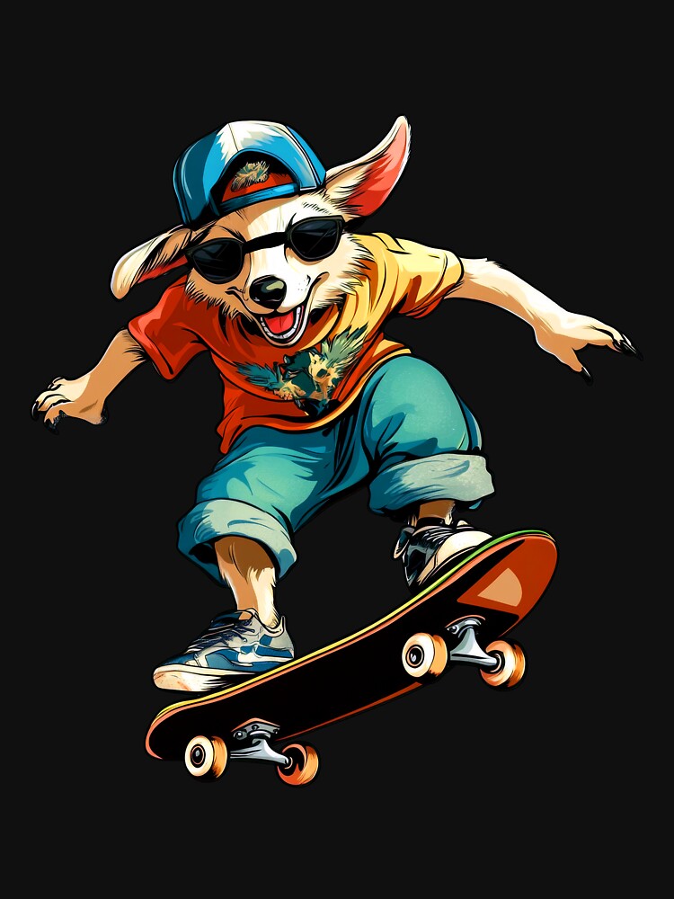 Australian Shepherd skateboard - dog by Soulskier T-Shirts, Hoodie, Sweatshirt | BlankRebels.com (Image 3)