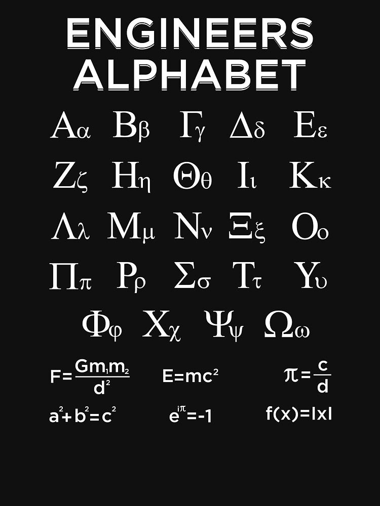 Engineering Alphabet Funny Engineer graphic by jakehughes2015 T-Shirts, Hoodie, Sweatshirt | BlankRebels.com (Image 3)
