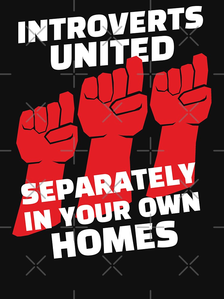 Introverts United - Funny by StarsForgers T-Shirts, Hoodie, Sweatshirt | BlankRebels.com (Image 3)