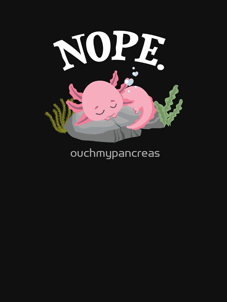 Axolotl by ouchmypancreas T-Shirts, Hoodie, Sweatshirt | BlankRebels.com (Image 3)