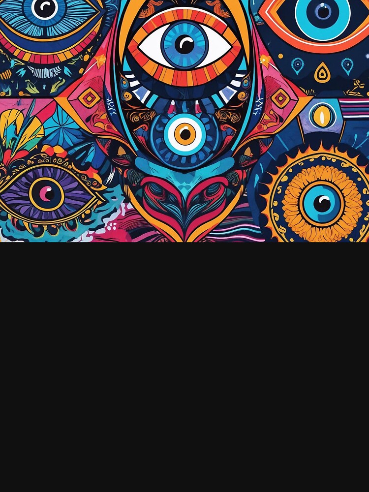 Evil eye protection by Unique Universe Art T-Shirts, Hoodie, Sweatshirt | BlankRebels.com (Image 3)