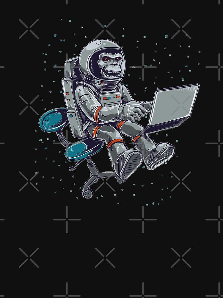 Work From Space by Joy Poddar T-Shirts, Hoodie, Sweatshirt | BlankRebels.com (Image 3)