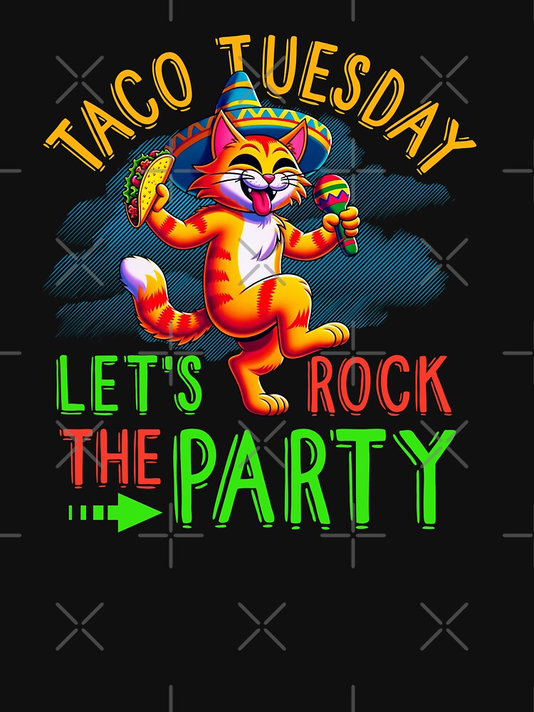 Taco Tuesday let's rock the party by SpecialtiesShop T-Shirts, Hoodie, Sweatshirt | BlankRebels.com (Image 3)