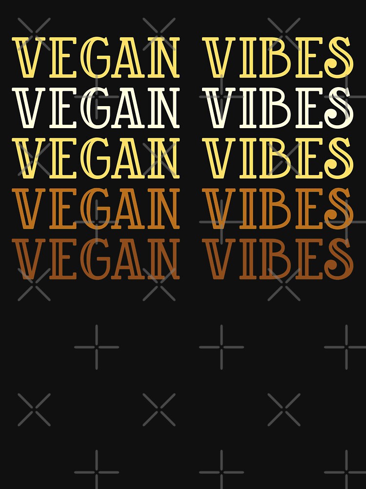 Retro Vegan Vibes by Scottees T-Shirts, Hoodie, Sweatshirt | BlankRebels.com (Image 2)