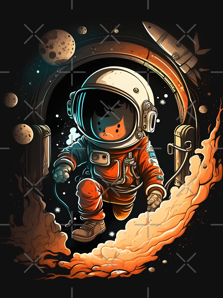 Astronaut by Tnerv T-Shirts, Hoodie, Sweatshirt | BlankRebels.com (Image 3)