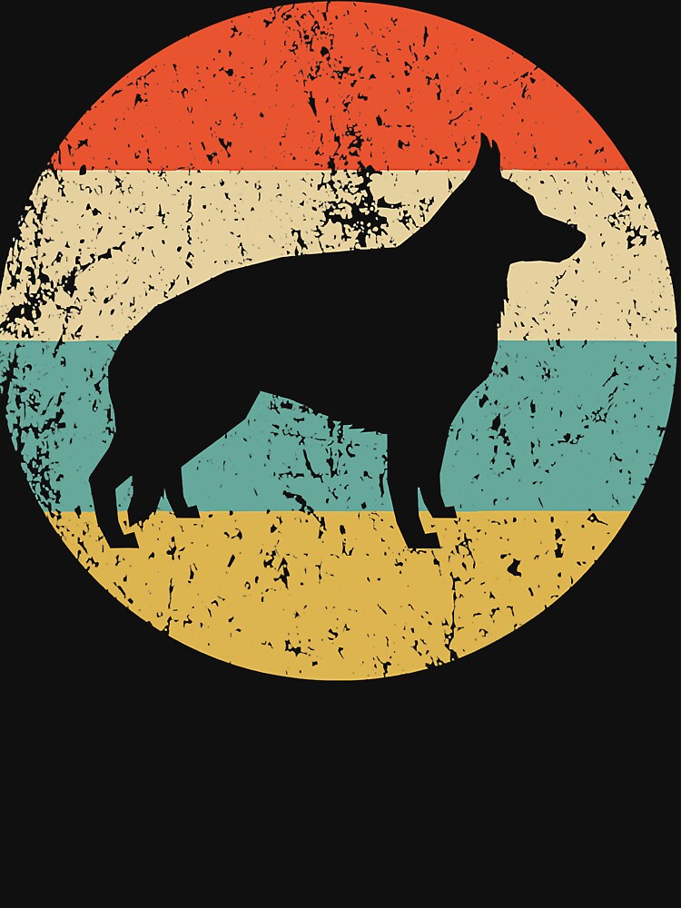 German Shepherd - Retro German Shepherd Dog by JohnnyBench73 T-Shirts, Hoodie, Sweatshirt | BlankRebels.com (Image 3)