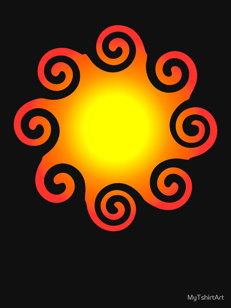 Solar Spiral by MyTshirtArt T-Shirts, Hoodie, Sweatshirt | BlankRebels.com (Image 3)