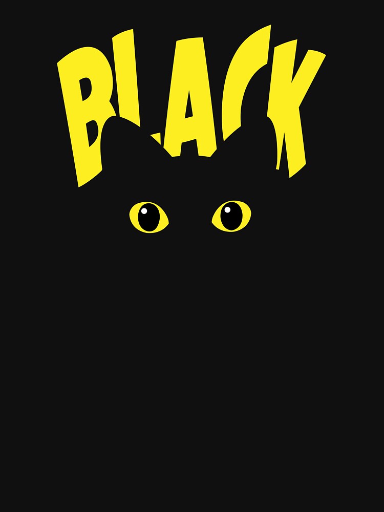 Black cat Halloween by FashionHeritage T-Shirts, Hoodie, Sweatshirt | BlankRebels.com (Image 3)