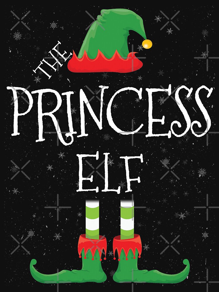Princess Elf Family Matching Christmas Group Funny Gift by DavisHasari T-Shirts, Hoodie, Sweatshirt (Image 3)